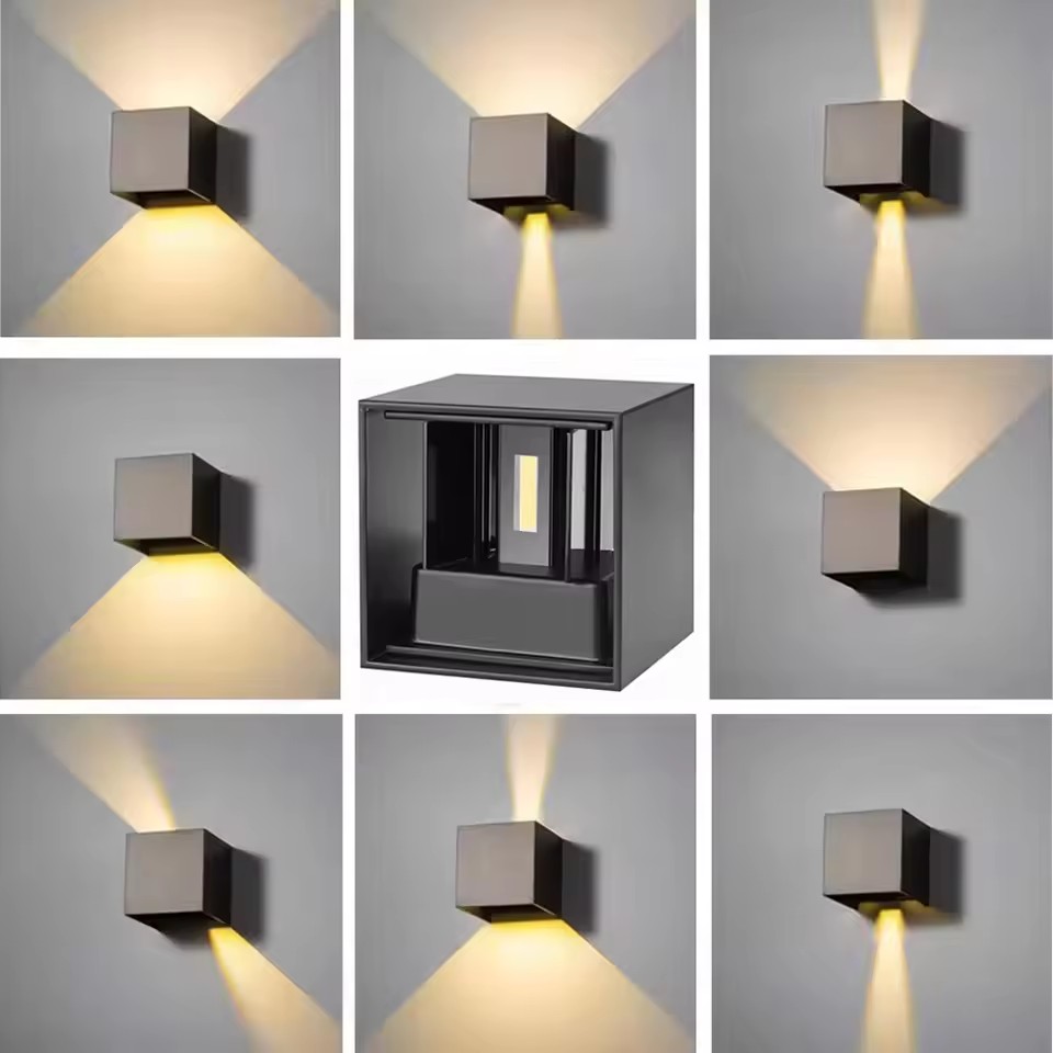 Home Security Yard Sign - 6 ワット/12 ワット LED ウォールライト屋外防水 IP65