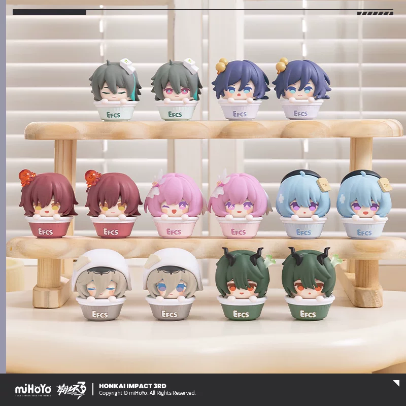 Home Security Usa - Honkai Impact 3 ブラインドボックスインスタントヌードルシリーズ Ver.2 フィギュアモデル漫画コレクション家の装飾サプライズギフト在庫あり