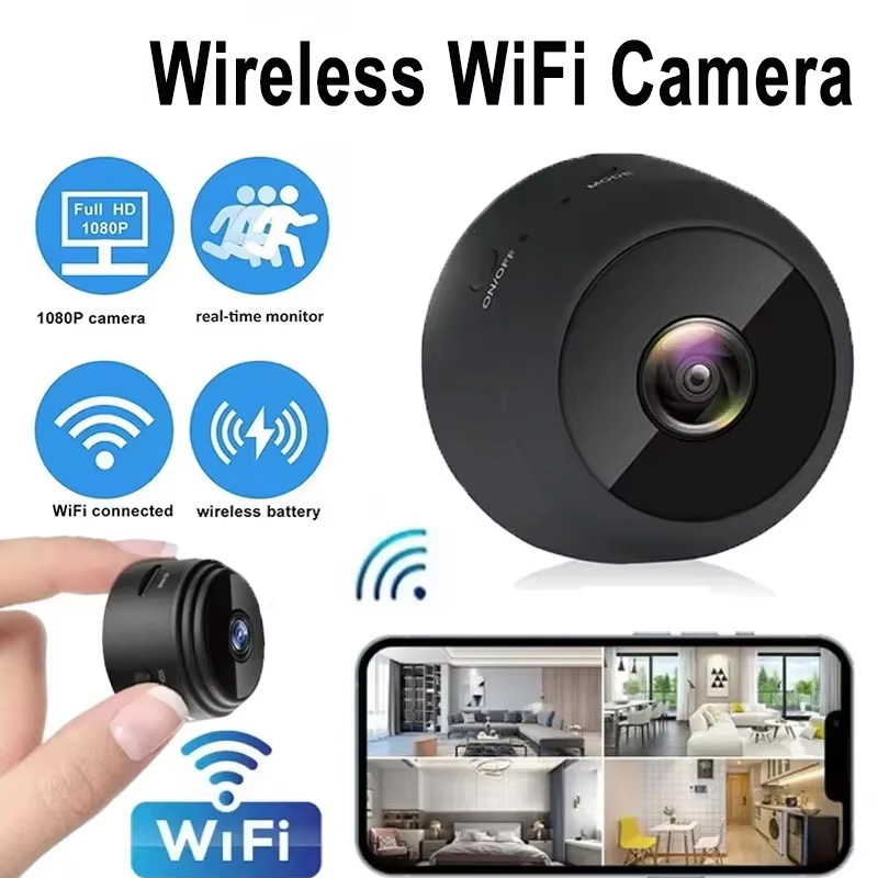 Home Security Usa - 新しい A9 カメラ Wifi 1080p HD