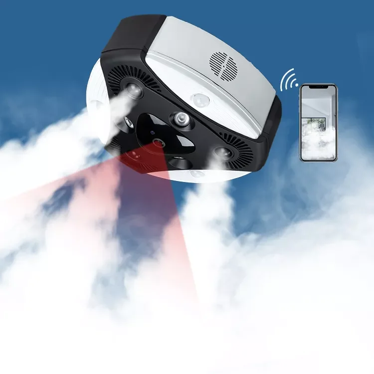 Home Security And Camera System - ワイヤレスストアバンクホームアラームセキュリティシステム（カメラ、フォグジェネレーター、セキュリティ盗難防止機能付き）