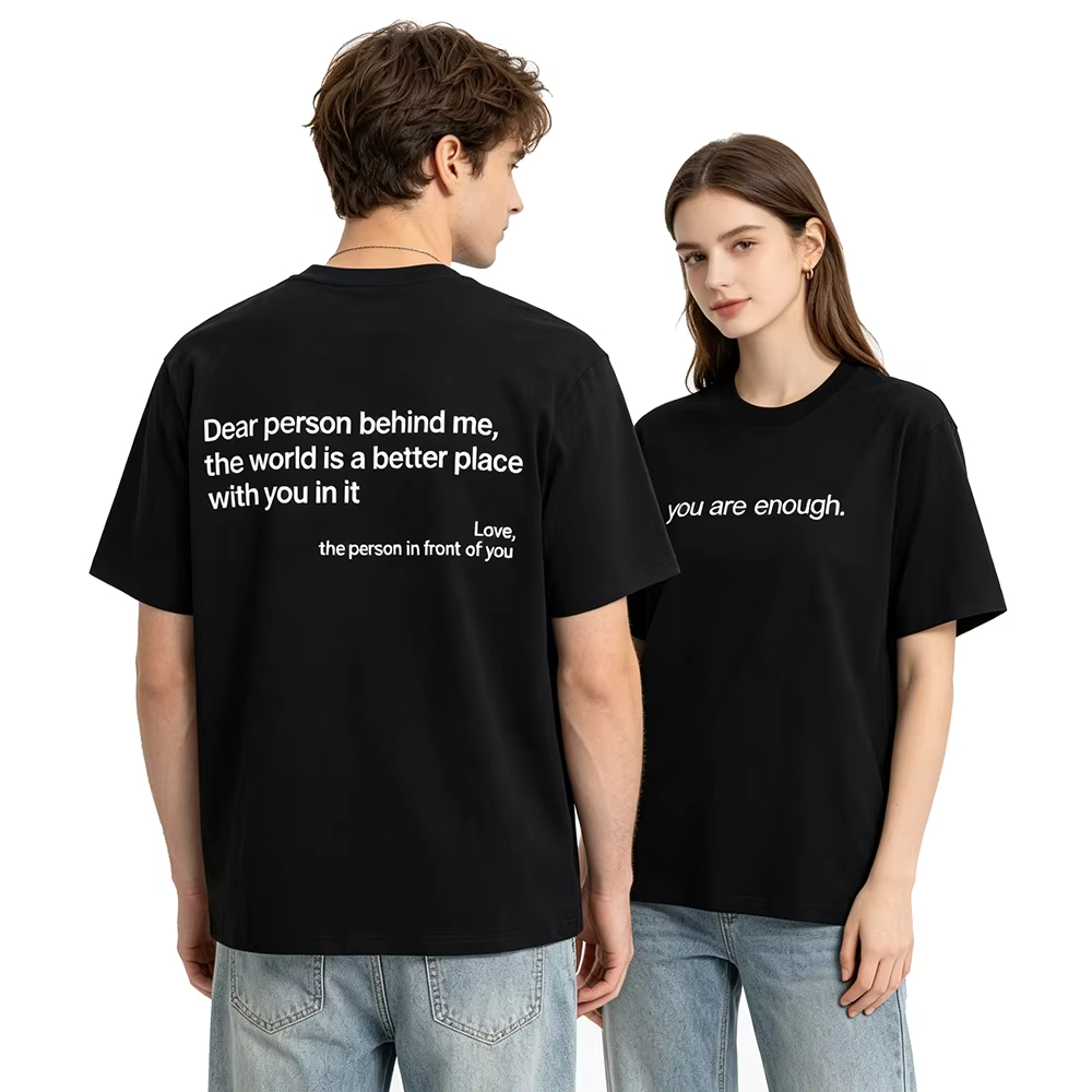 Home Security Companies Near Me - 2026年夏 コットンTシャツ 後ろにいる人へ Tシャツ メンズ レディース