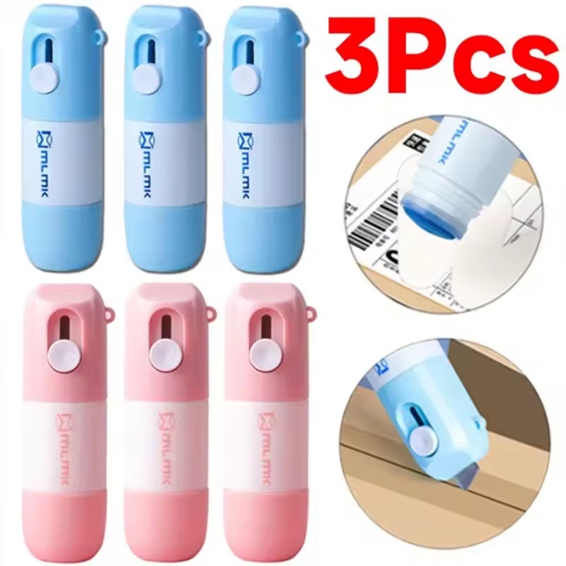 Home Security Usa - 2 in 1 エクスプレスツール 感熱紙修正液パッケージ 開梱ナイフ