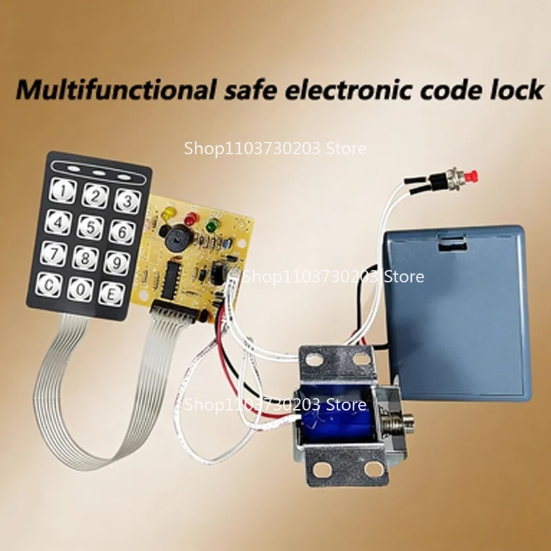 Home Security Safe - 多機能金庫パネル修理キット、さまざまな金庫用電子ボタンパネル、キーパッドロックアクセサリーを交換します。