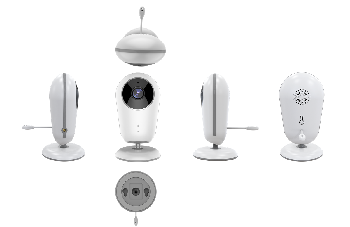 4.3 インチ 1080P フル HD ワイヤレスベビーモニ - Home Security And Monitoring のレビューと価格