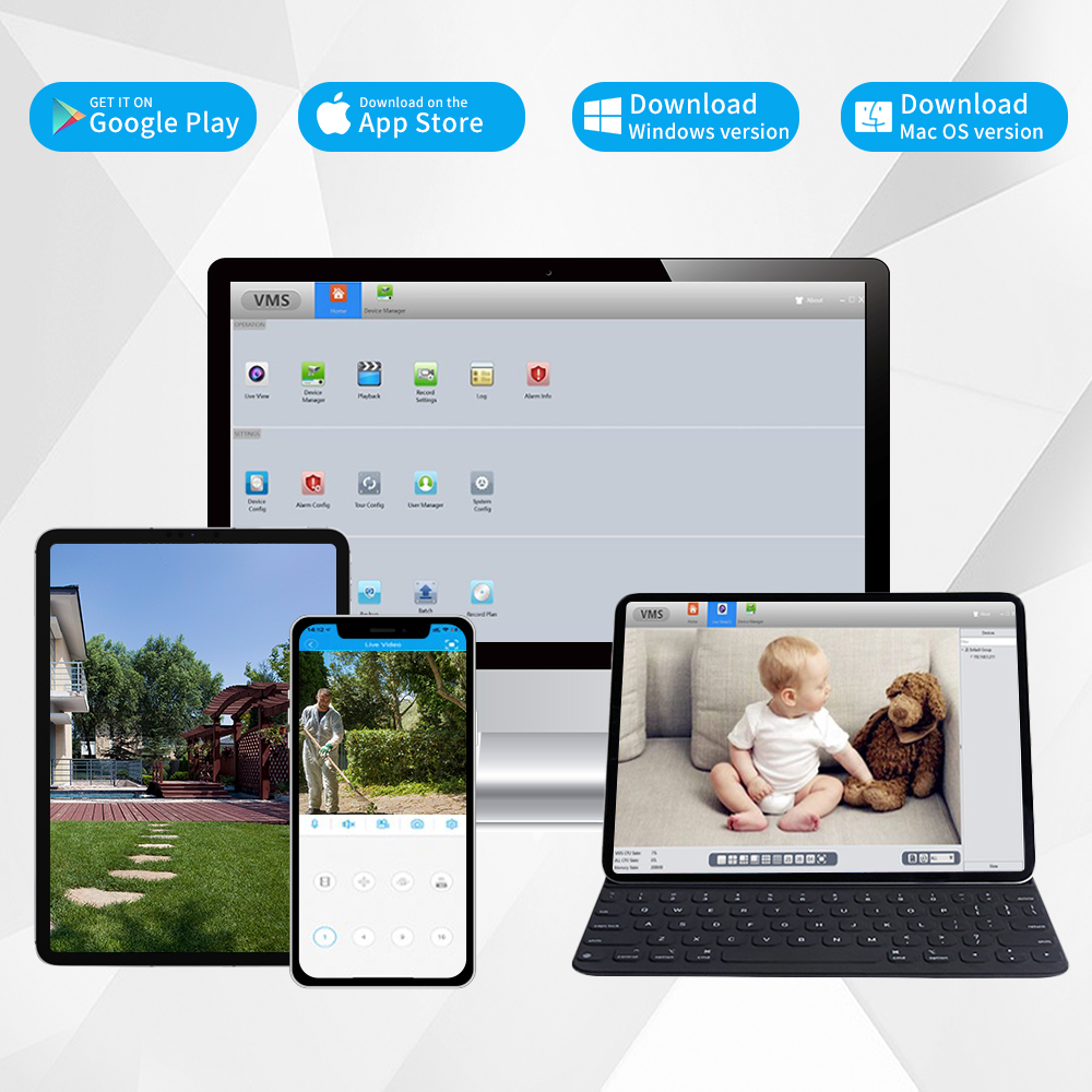 4Kセキュリティカメラシステムキット ウルトラHD 8MP  - Home Security And Camera System のレビューと価格