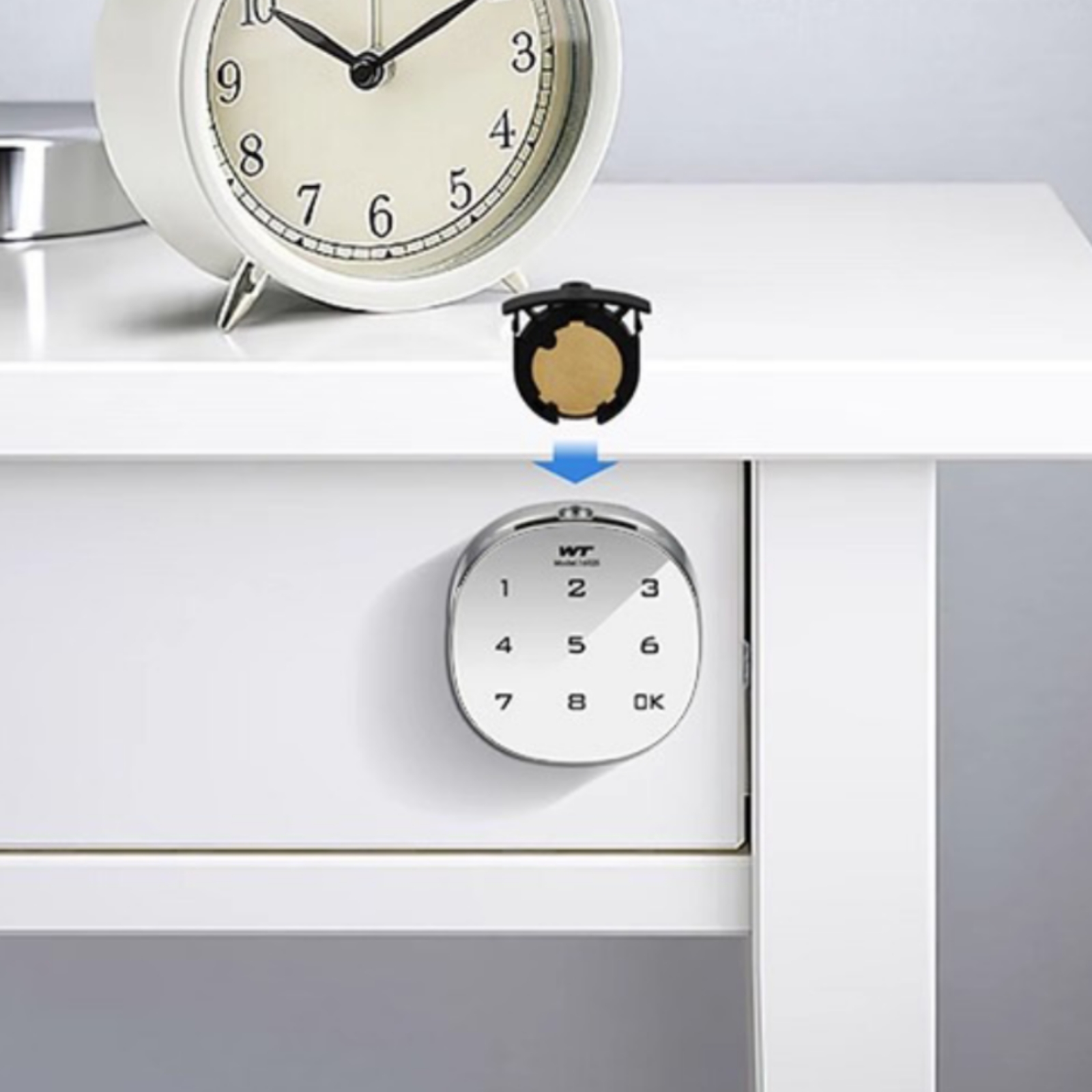 デジタルキャビネットロック パワーメモリーキーパッド キャビ - Home Security Locks のレビューと価格