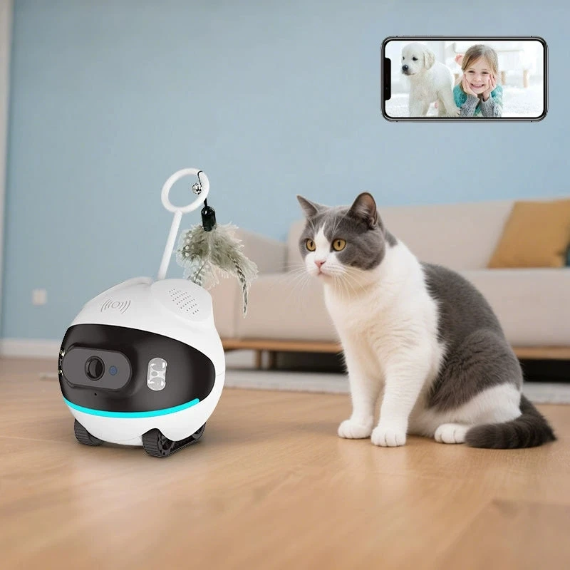 2MP 1080P Ubox APP スマートペットガーディ - Home Security Robot Dog のレビューと価格