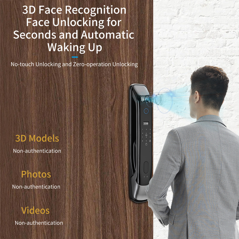 XSDTS DF03 3D顔認証 Wi-Fiリモートコントロ - Home Security Usa のレビューと価格