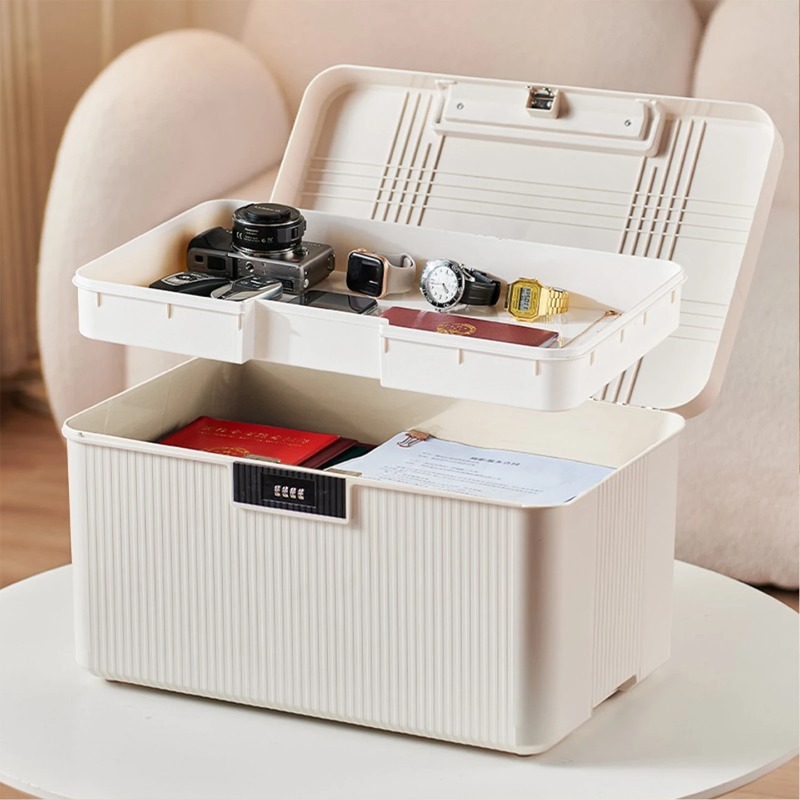 ‌ 家庭用プレミアムロック式収納ボックス - 安全な書類整理 - Home Security Safe のレビューと価格