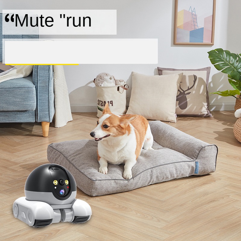 スマートデュアルレンズIPドームロボットカメラフルカラーAI - Home Security Robot Dog のレビューと価格