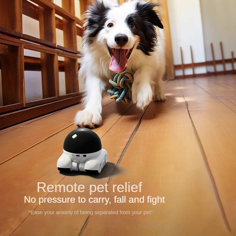 スマートデュアルレンズIPドームロボットカメラフルカラーAI - Home Security Robot Dog のレビューと価格