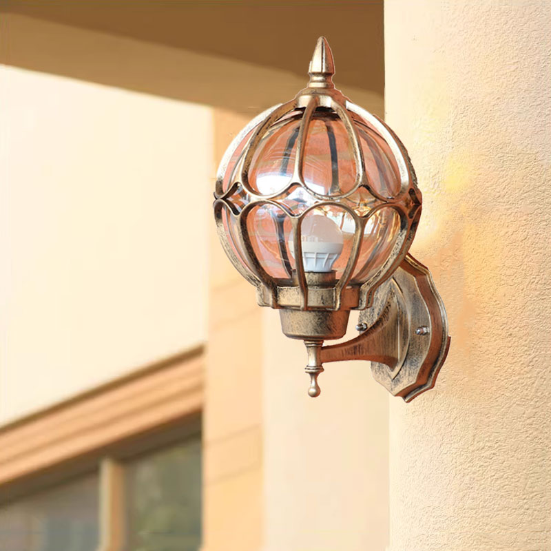 ヨーロッパ屋外防水壁ランプレトロヴィラガーデンポーチライト屋 - Home Security Yard Sign のレビューと価格