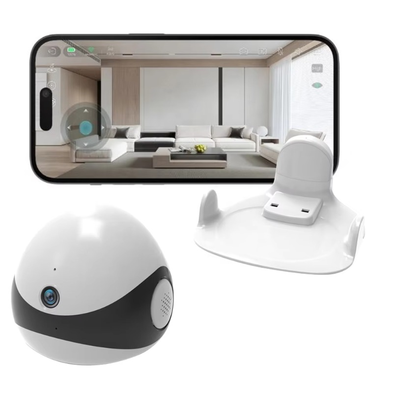 ワイヤレス2K HDモバイルペットコンパニオンロボットカメラ - Home Security Robot Dog のレビューと価格
