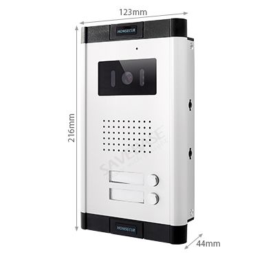 4線式2世帯用ビデオドアホンインターホンシステム、7インチモ - Home Security And Camera System のレビューと価格