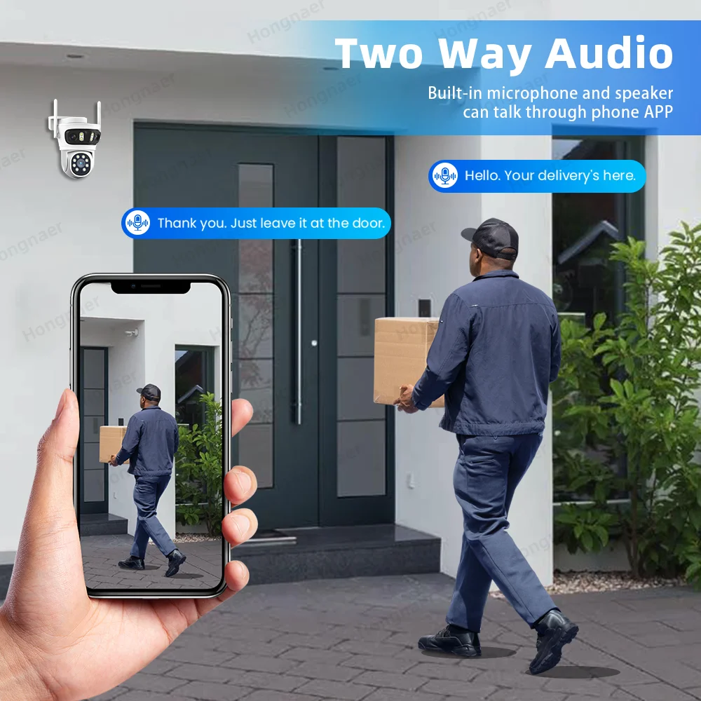 2026年 ホンナール 6MP 4CH 3レンズ 2.4G  - Home Security System のレビューと価格