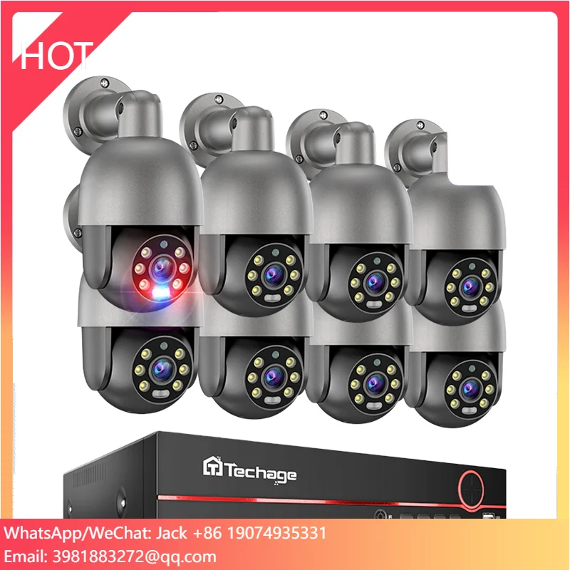 Tinosec Hot Nvr 8MPセキュリティカメラシス - Home Security And Camera System のレビューと価格