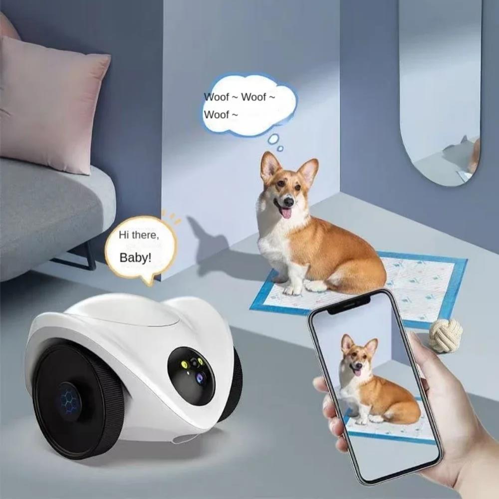 ペットロボットカメラ 2MP HD Wifiカメラ 動体検知 - Home Security Robot Dog のレビューと価格