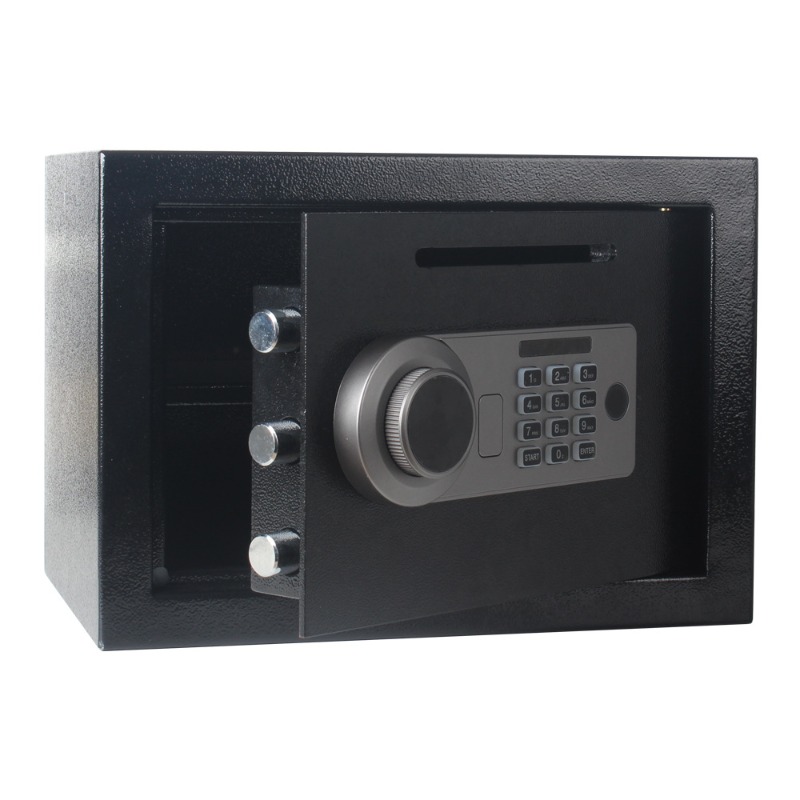 電子パスワード金庫 25cm ミニホーム隠し壁キャビネット金 - Home Security Safe のレビューと価格