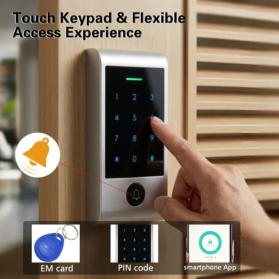 高度なWIFIリモートコントロールタッチキーパッドアクセスシ - Home Security System のレビューと価格