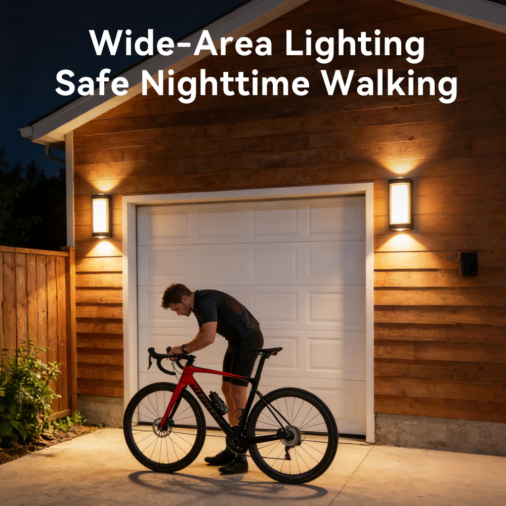 屋外ウォールライト家庭用防水壁ランプ AC85-265V ポ - Home Security Yard Sign のレビューと価格