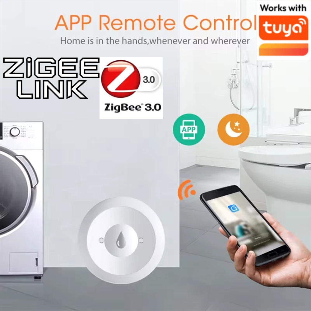 Tuya ZigBee 3.0 スマート水漏れセンサーオーバ - Home Security And Monitoring のレビューと価格
