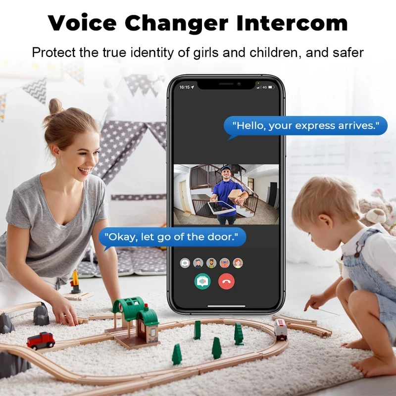 スマートホーム WiFi ビデオドアベル ワイヤレス電話 双 - Home Security And Camera System のレビューと価格