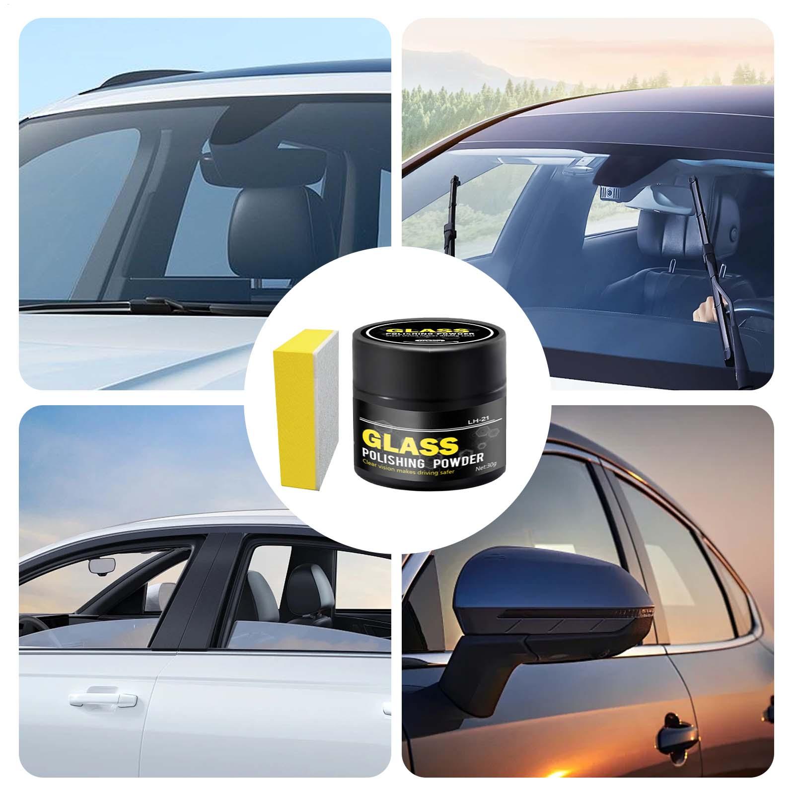 酸化セリウム粉末 ガラス研磨用 車の窓ミラー修理キット 車の - Glass Break Detector のレビューと価格
