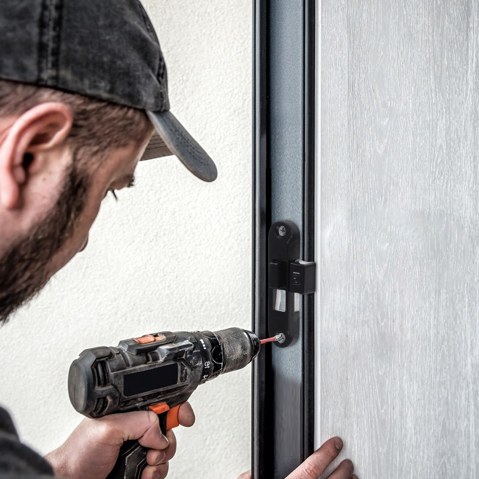 1セット スライド式窓ロック クレセントデザイン 金属製ドア - Home Security For Doors のレビューと価格