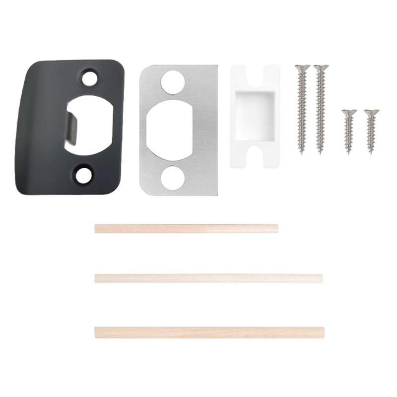ドアストライクプレートセットエレガントなドアロックラッチ補強 - Home Security For Doors のレビューと価格