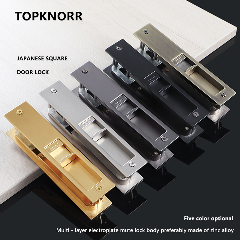 目に見えない引き戸用ロックプッシュプルフック木製ドア用内蔵隠 - Home Security Locks のレビューと価格