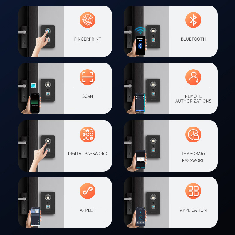 インテリジェント南京錠ハングデザインパスワード保管デポジット - Home Security Usa のレビューと価格