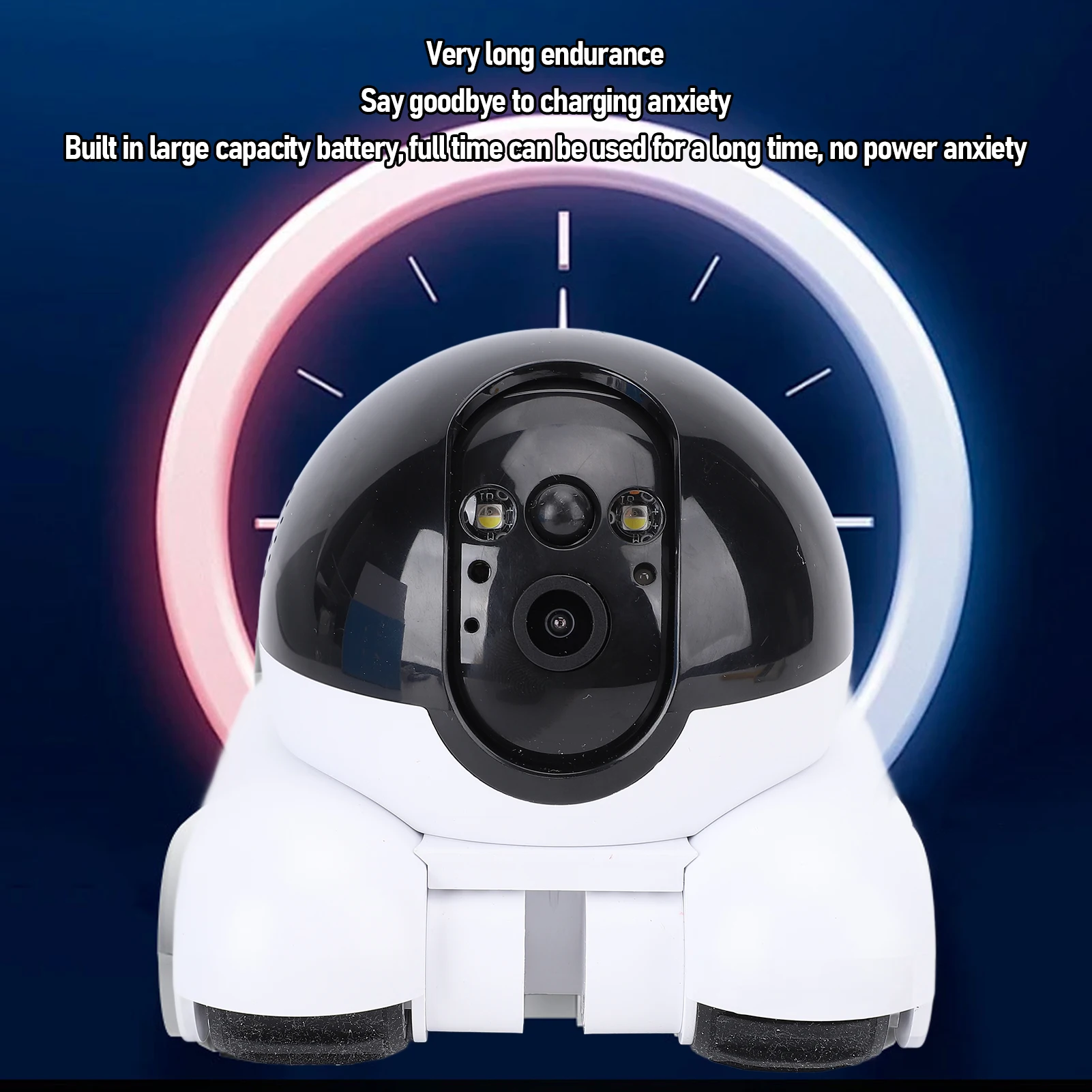 屋内セキュリティカメラ 2MP ダブルレンズ APP リモー - Home Security Robot Dog のレビューと価格