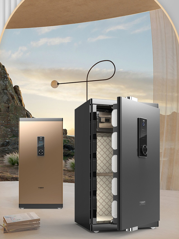 大型ホームオフィスセキュリティ指紋認証オールスチール製盗難防 - Home Security Safe のレビューと価格