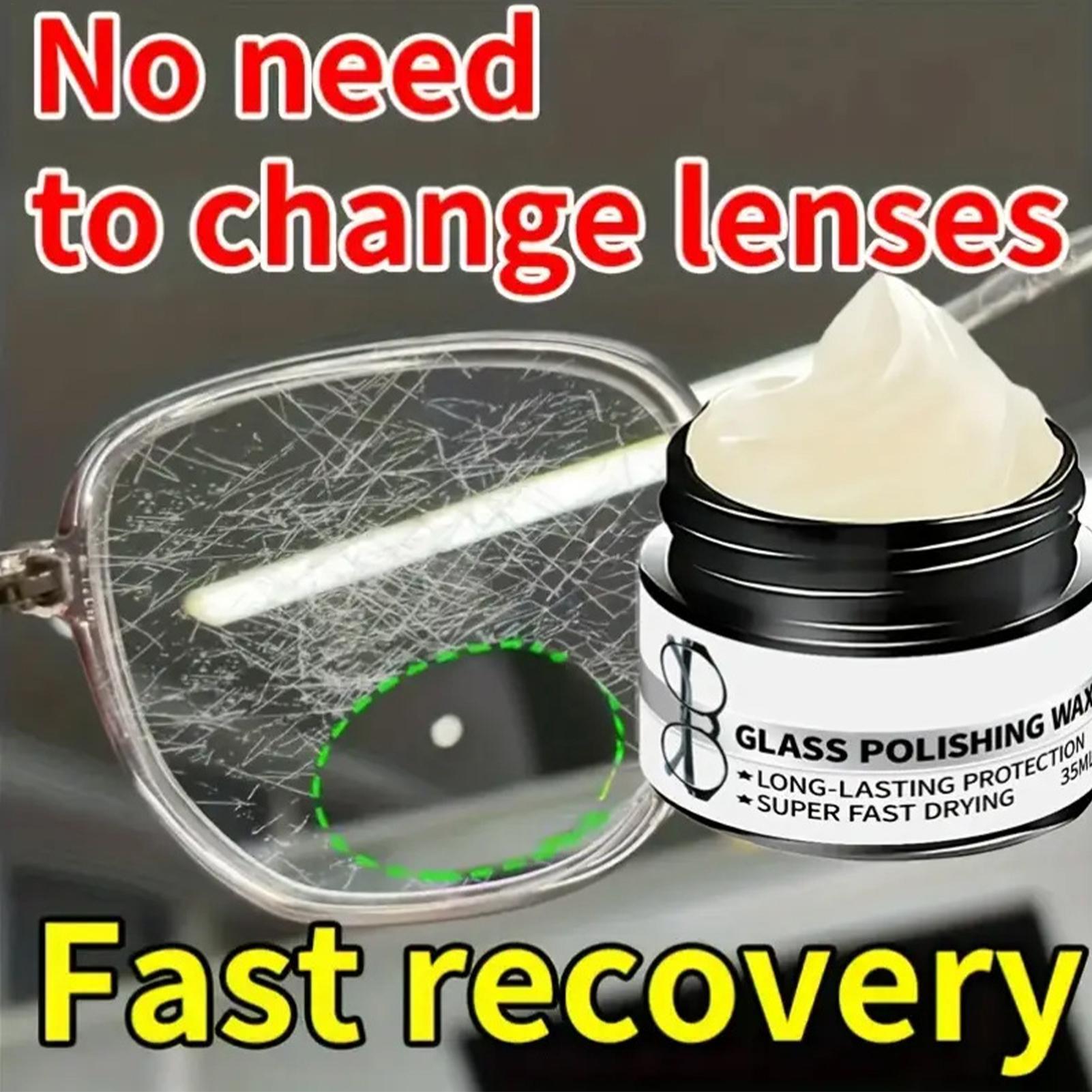 メガネレンズ傷修復 多目的ガラス＆レンズ傷修復キット 研磨＆ - Glass Break Detector のレビューと価格