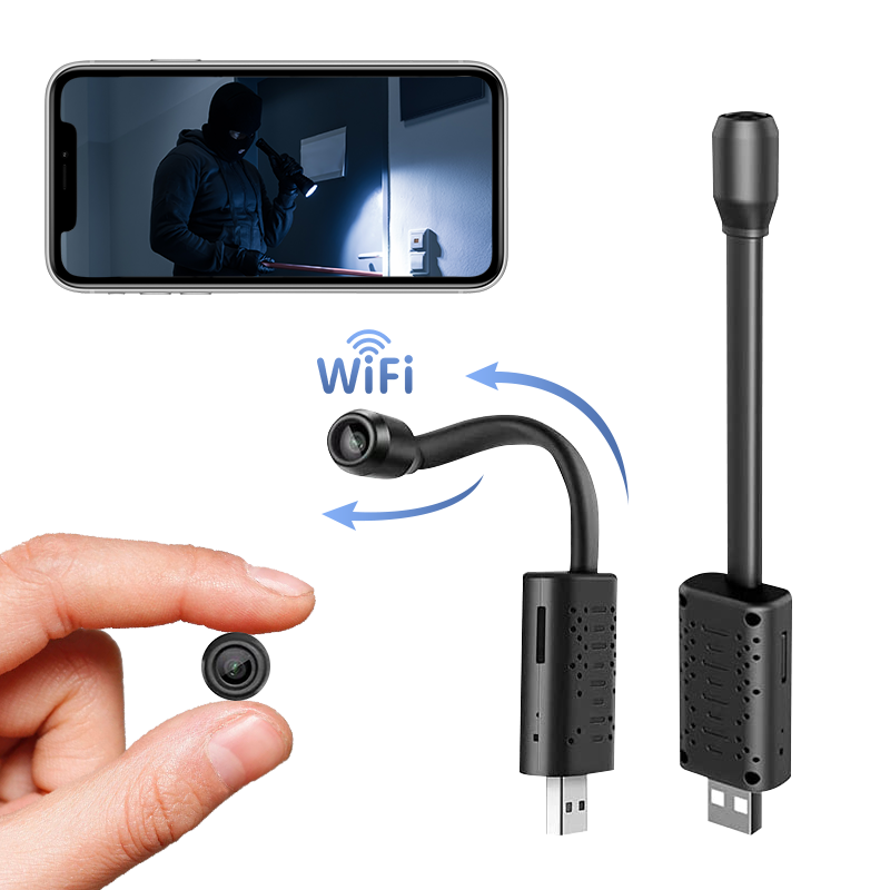 V380ミニワイヤレスWiFiカメラHD動体検知U21 Wi - Home Security Usa のレビューと価格